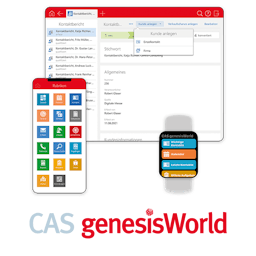 CAS genesisWorld logo